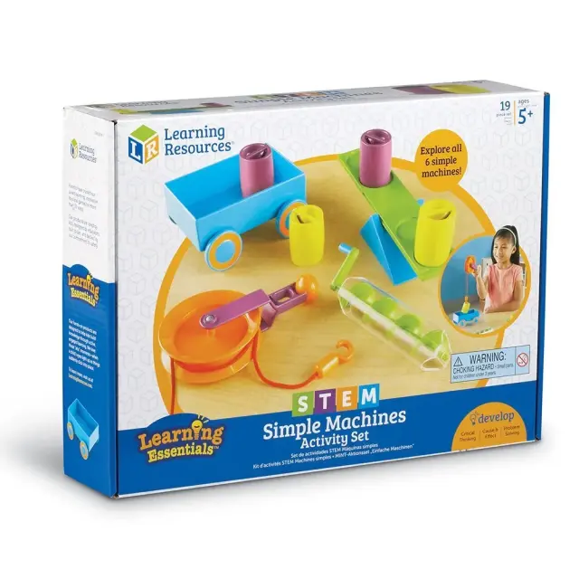 Learning Resources Εκπαιδευτικό Παιχνίδι STEM - Simple Machines Activity Set για 5+ ετών LER2824
