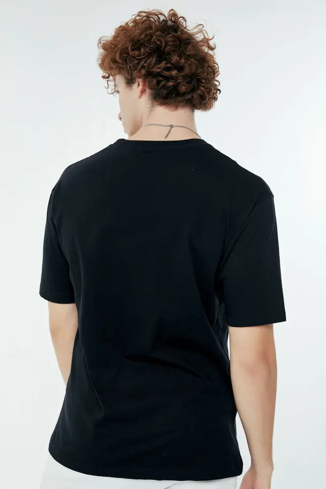 T-Shirt Βαμβακερό R8 Μαύρο 2