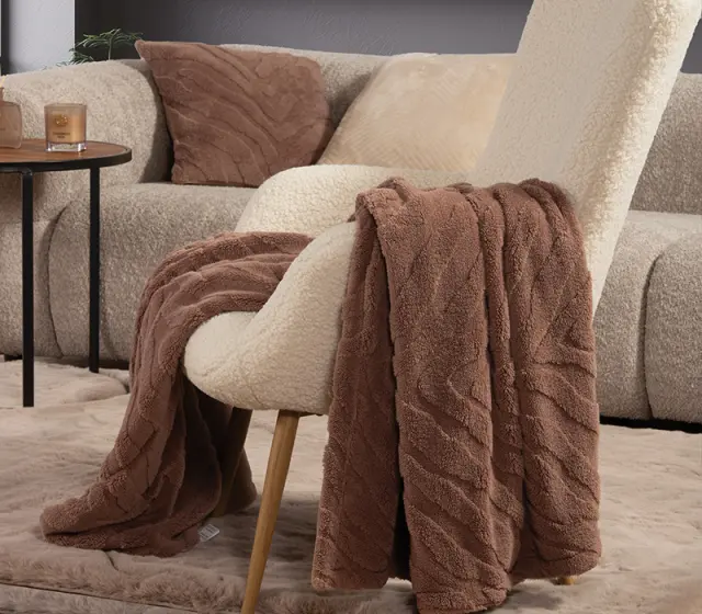 Μαξιλάρι Διακοσμητικό 45x45 Nef-Nef Homeware Berien Brown 2
