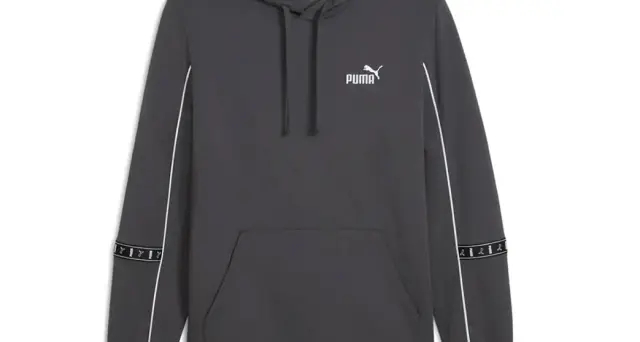 Puma Essentials Tape Layout Hoodie (689178-44) - Γκρί - L 3