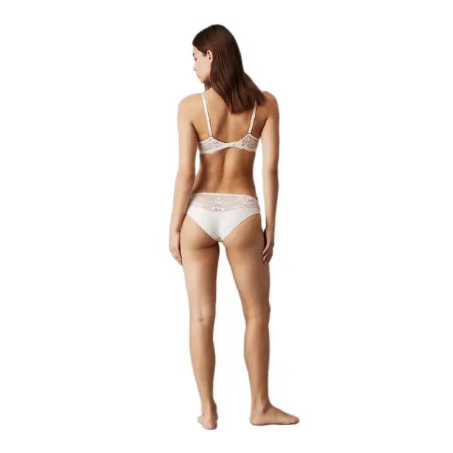 Calvin Klein Γυναικείο Σουτιέν Plunge Seductive Comfort, Χρώμα Ιβουάρ - 70B 3