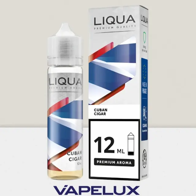 Liqua Flavor Shots Cuban Cigar 12ml to 60ml
