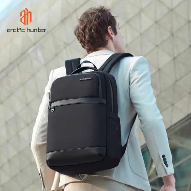 ARCTIC HUNTER τσάντα πλάτης B00670 με θήκη laptop 15.6", 15L, γκρι 2