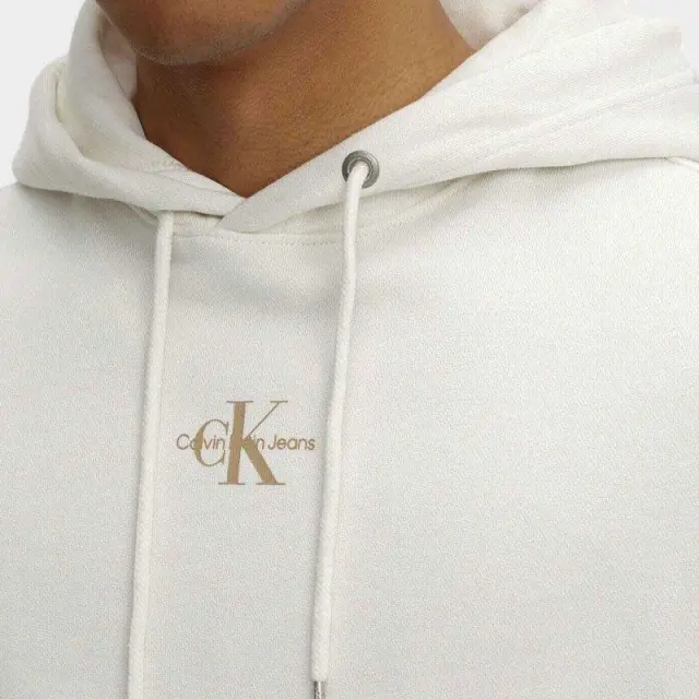 Calvin Klein - Φούτερ Με Κουκούλα J30J322535-YBI Λευκό - 2XL 3