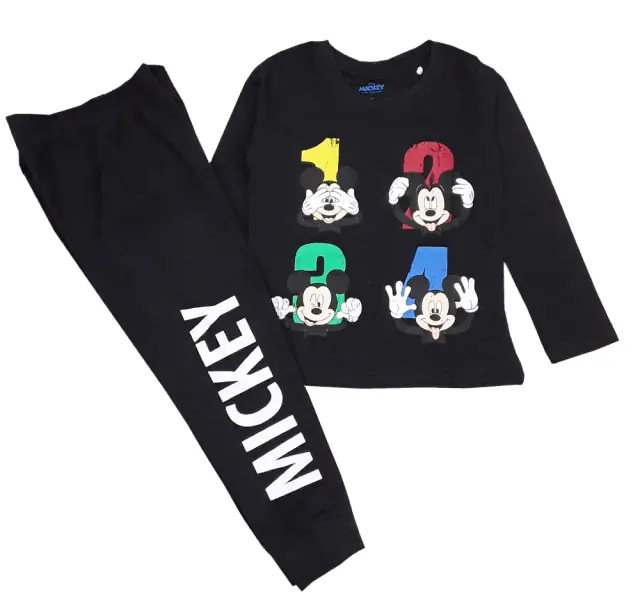 Πιτζάμα Μακρυμάνικη Mickey Dark Grey 8020267 - 5 Y (110cm)