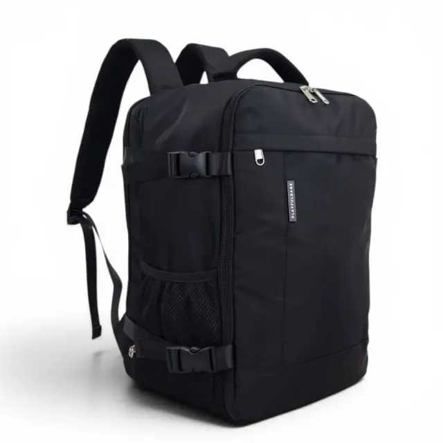 Σακίδιο Πλάτης Ταξιδίου Playfulbags PS2839 Αδιάβροχο Cabin Backpack με Επέκταση Max 30L - Μπορντό