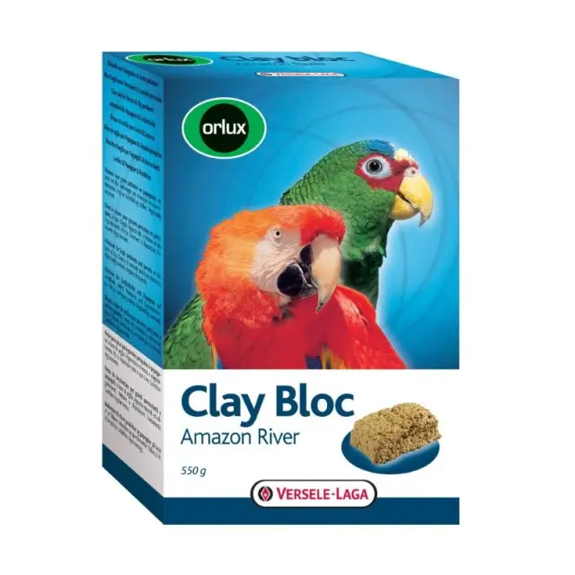 Orlux Clay Bloc Amazon River - Μπλοκ Αργίλου Αμαζονίου - 550g