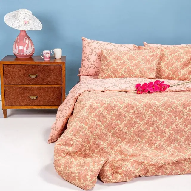 Melinen Παπλωματοθηκη Μονη Zelda Pink Ultra Line 160x245 Pink
