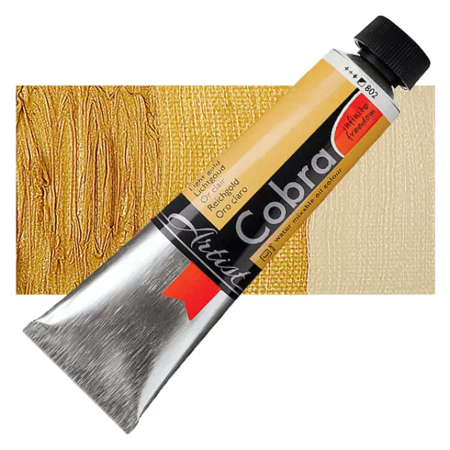 Λάδι Νερού Talens Cobra - 802 Light Gold - 40ml