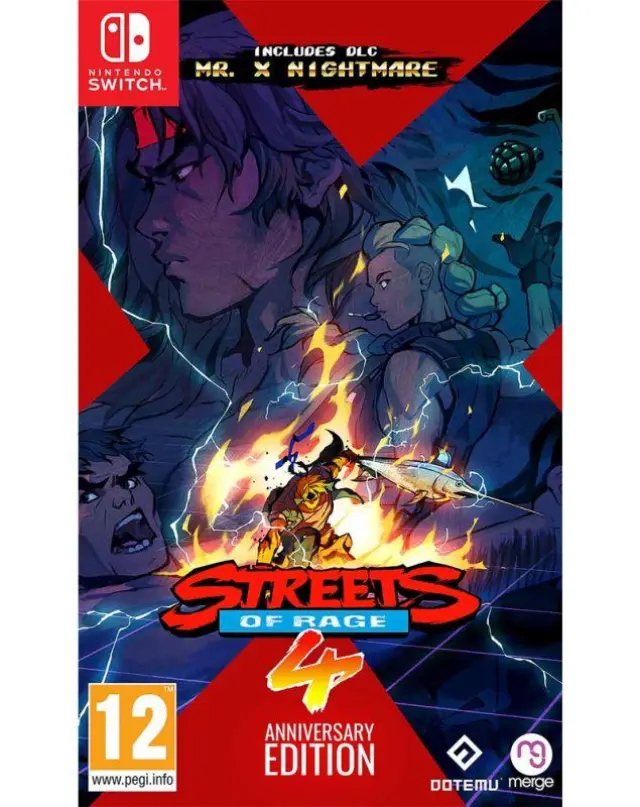 Streets of Rage 4 Anniversary Edition - Nintendo Switch