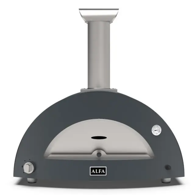Φούρνος Υγραερίου Alfa Moderno 3 Pizze Ardesia Grey - ALFA 2