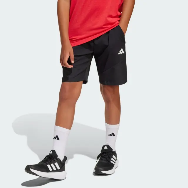 Adidas Training Εφηβική Βερμούδα Μαύρη - 15-16 χρονών