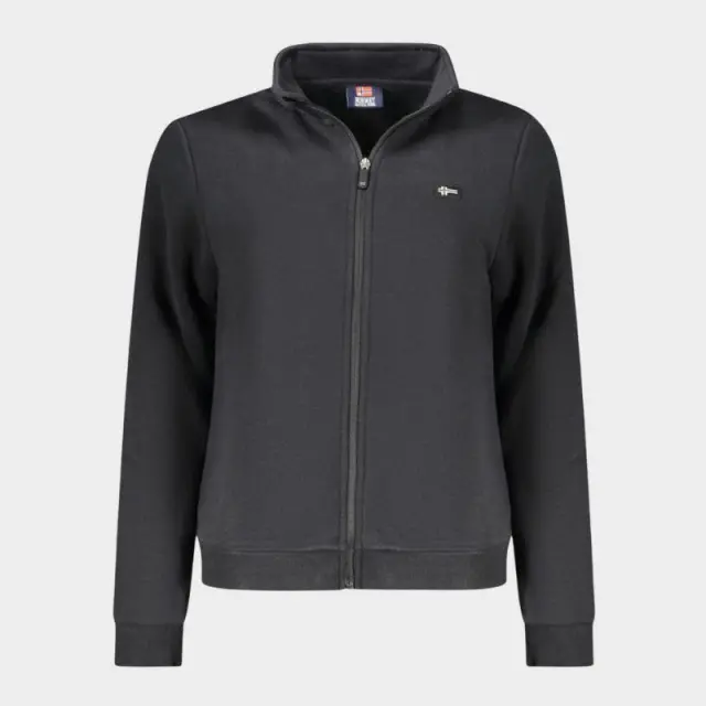 Norway Nautical School - Γυναικεία Ζακέτα Φούτερ 859001-BLACK Μαύρο - 2XL
