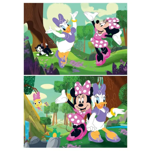 Clementoni DISNEY - Minnie + Daisy - 2 Set Puzzle 60P (24815) 2