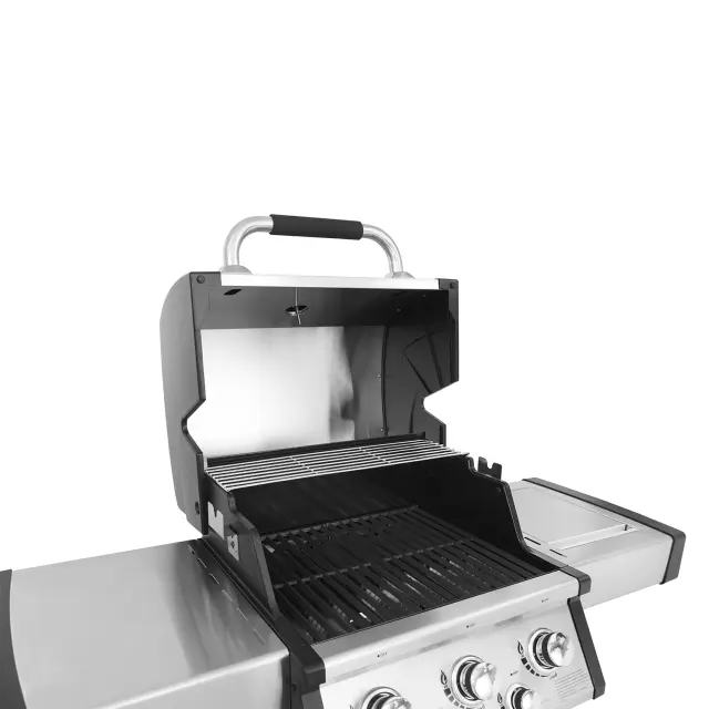 THERMOGATZ - BBQ ΥΓΡΑΕΡΙΟΥ GS GRILL SUPERIOR 3+1 ΙΝΟΧ - 14kW 2