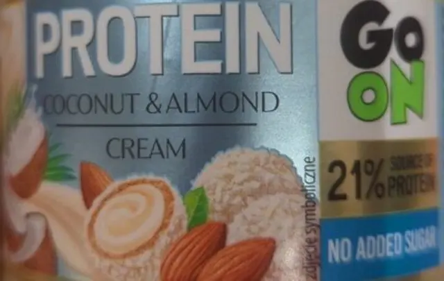 Protein Coconut & Almond Cream 180g Go On