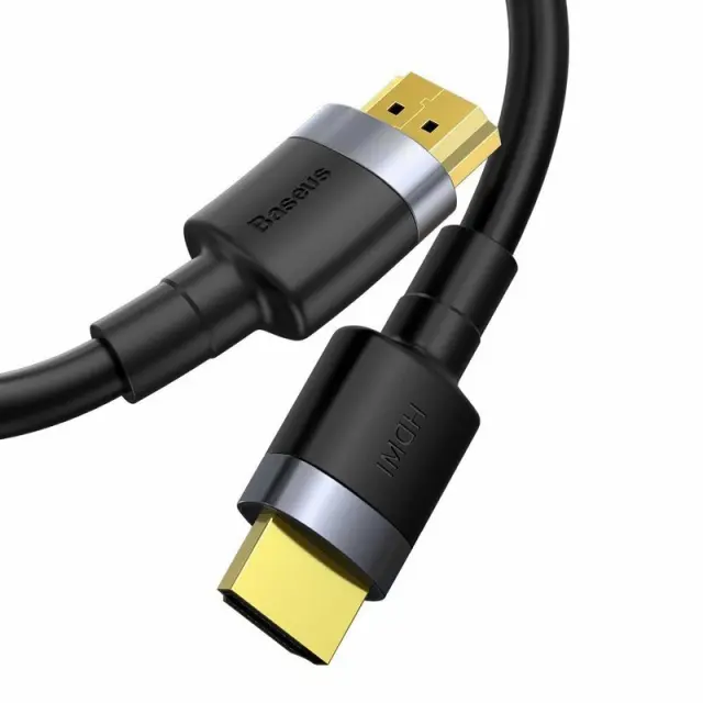 Baseus - Video Cable Cafule (CADKLF-E01) - HDMI to HDMI, 4K, 60Hz, 18Gbps, 1m - Black 2