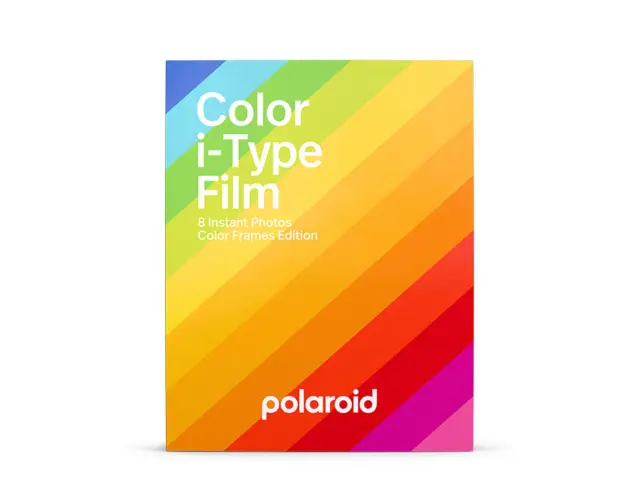 Φωτογραφικό Χαρτί Polaroid Color film για i-Type, με μέγεθος 10.7x8.8cm - Color Frames - 8 Φύλλα6214 3