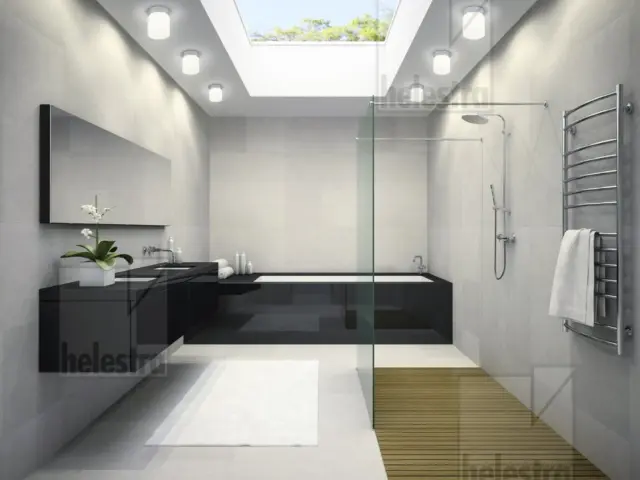 Στρογγυλό Φωτιστικό Οροφής Μπάνιου KETO LED Χρωμέ 6W 2900K IP44 Χρώμιο 2