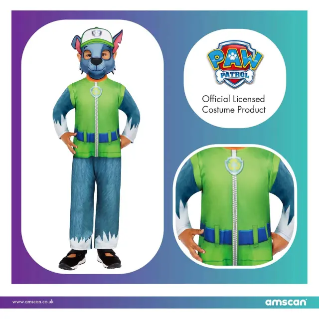 Στολή Paw Patrol Rocky Costume 3-4 Ετών