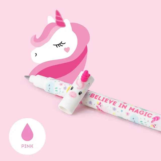 Legami Milano Στυλό Ballpoint 0.7mm με Ροζ Μελάνι Unicorn / EPPINKIT13 (Legami) 2