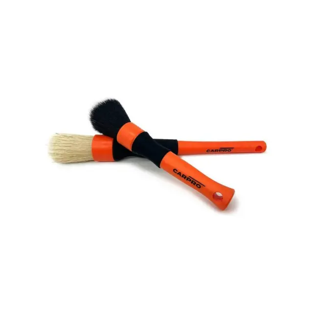 CarPro Detailing Brush Set Για Πλαστικά - Ταμπλό Αυτοκινήτου 2τμχ (CP-DBS2) (CARPCP-DBS2) CAR PRO