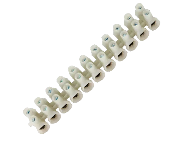 TEKOX ,Κλέμμα Πολυαμιδίου 12P 10mm2 57A 110oC , Με Σήμανση P,N,T
