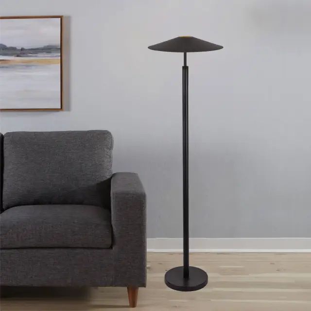 Inlight Eπιδαπέδιο φωτιστικό LED σε μαύρο χρώμα απο μέταλλο, 48x142cm (45033-Black) 3
