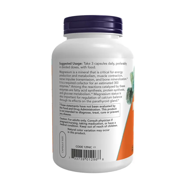 Now Foods Magnesium Citrate 240 Capsules 3