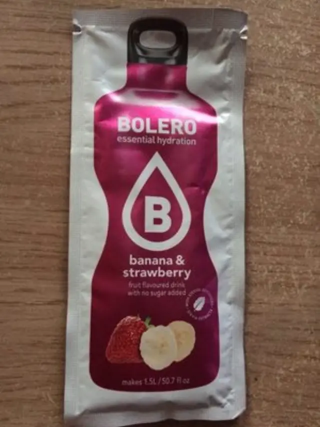 BOLERO Μπανάνα & Φράουλα - Χυμός σε σκόνη για 1,5L (σακουλάκι 9γρ)