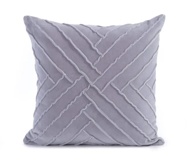 ΔΙΑΚΟΣΜΗΤΙΚΟ ΜΑΞΙΛΑΡΙ VISEGRAD 45X45 NEF-NEF HOMEWARE GREY
