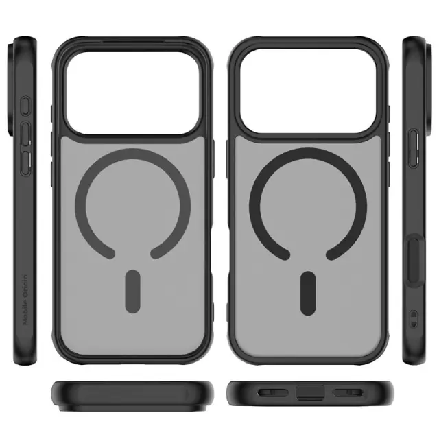 Mobile Origin Hybrid MagSafe Case, matte black - iPhone 17 Pro 2