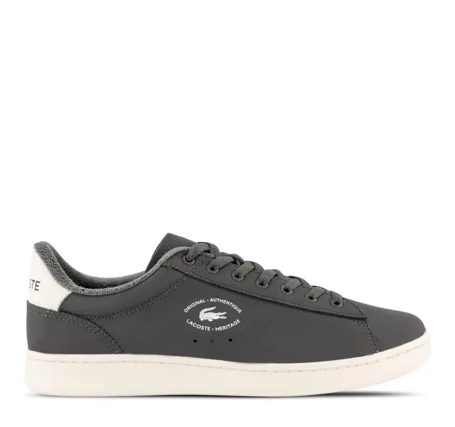 Ανδρικά Δερμάτινα Sneakers Lacoste Carnaby Set 48SMA00122M1 Γκρι Γκρι - 41