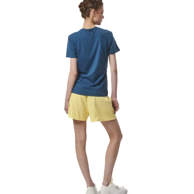 Body Action Women's Natural Dye Waffle Shorts Κίτρινο 031430-09A (Body Action) - Medium 3