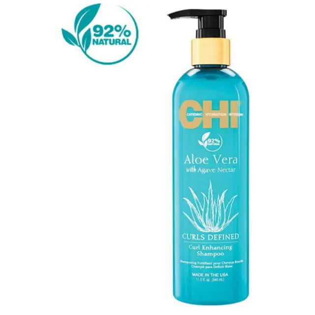 CHI Aloe Vera Curls Defined Curl Enhancing Shampoo nourishing shampoo for curly hair 340 ml