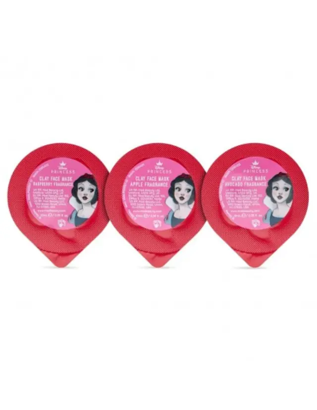 MAD BEAUTY CLAY FACE MASK SNOW WHITE TRIO 3