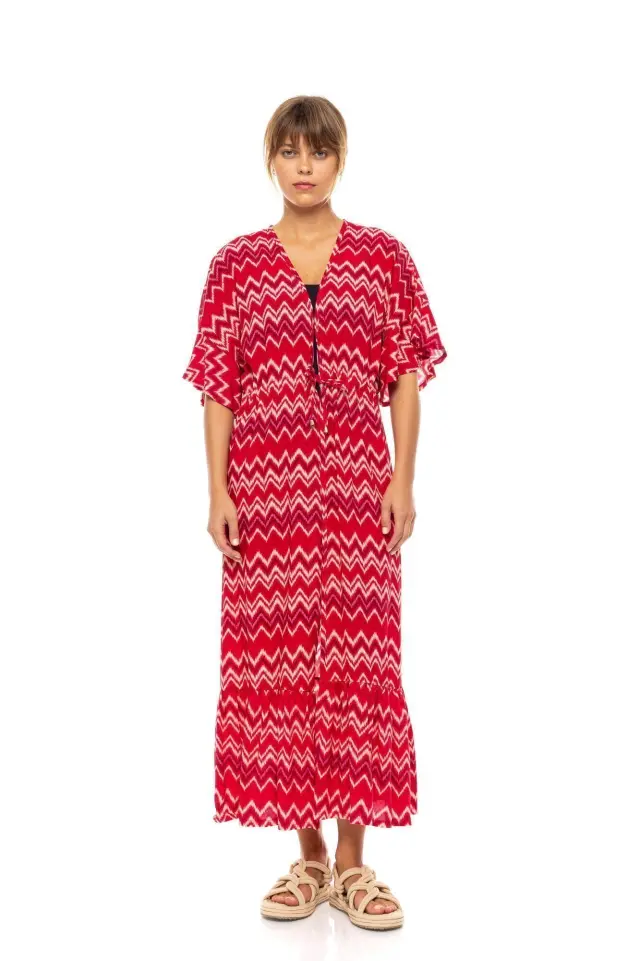Beachwear Rasberry Rainbow B631 Type Pink Label
