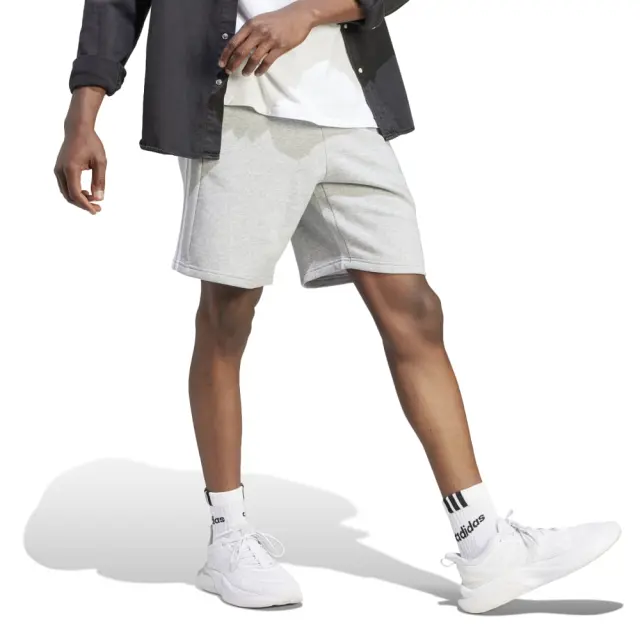 adidas Fleece Short (IJ6485-Gray) - Γκρί - XL 3