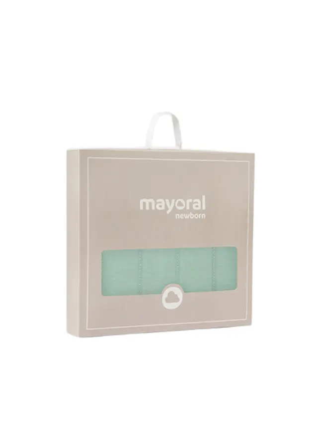 Mayoral Newborn βρεφικό πλέκτο σάλι 26-09019-3