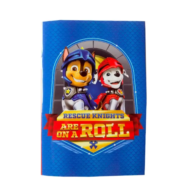 Gim Τετράδιο Καρφίτσα 17x25 40 φύλλων Paw Patrol Rescue Knights Are On A Roll (334-48400)