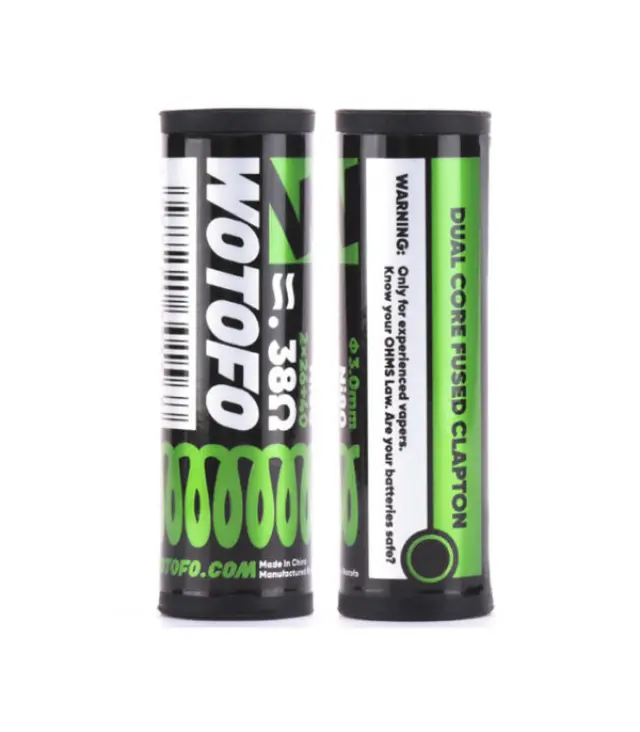 Dual Core Fused Clapton Premade Coils 2 x 26G + 40G 0.38Ω (5τμχ) - Wotofo