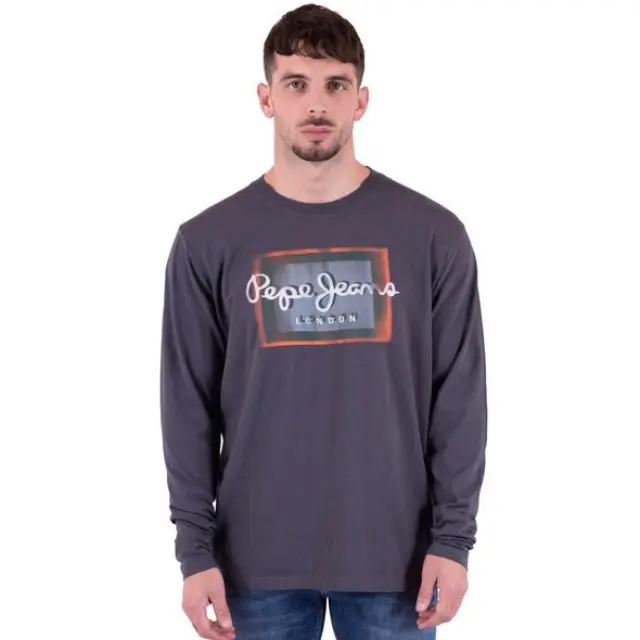 PEPE JEANS WESLEY ΜΠΛΟΥΖΑ ΑΝΔΡΙΚΗ- PM508032-984 GREY