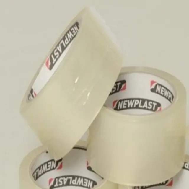 Newplast Ταινία Συσκευασίας Διάφανη-Transparent 48mm x 60m / NEWPLAST-4860T 2