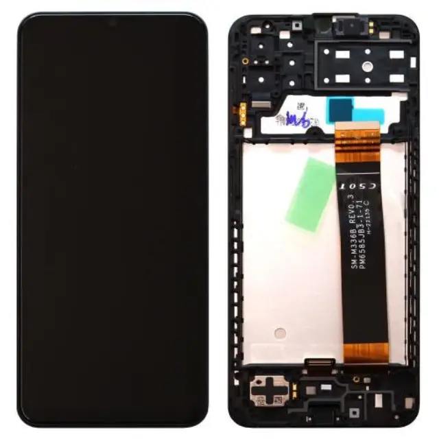 Οθόνη με Touch Screen & Μπροστινή Πρόσοψη Samsung A135F Galaxy A13 4G Μαύρο (Original) N60372