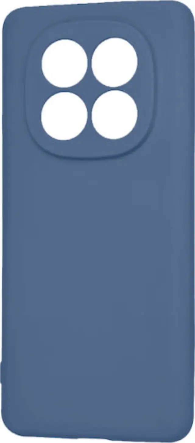 Back Cover Σιλικόνης Μπλε (Redmi Note 14 Pro 5G / Poco X7)