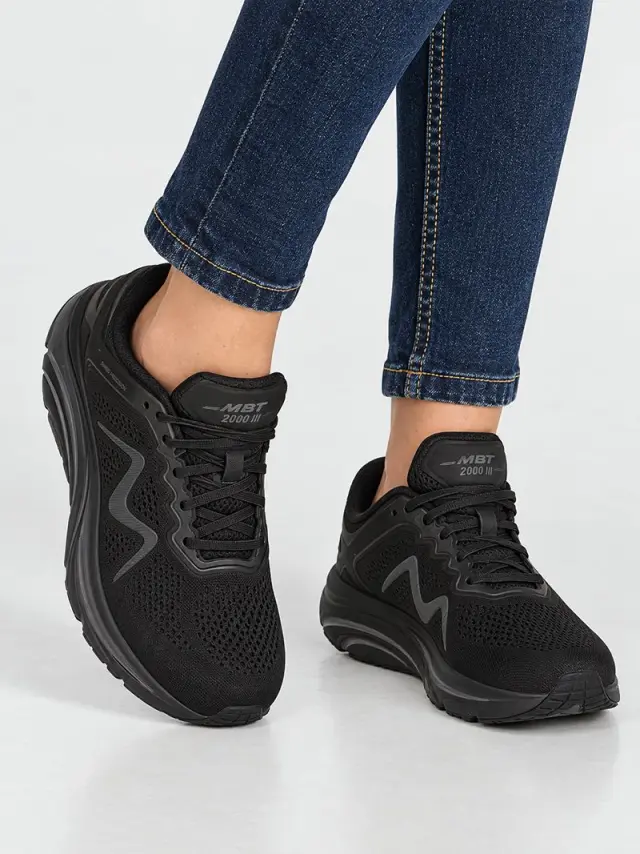 MBT Sneakers Γυναικείο ύφασμα Μαύρο MBT/703479 BLACK - 40 2