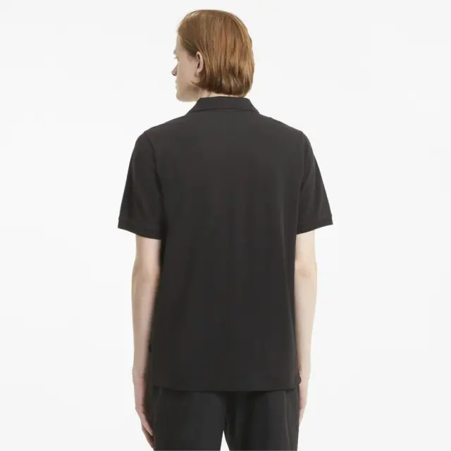 Puma Essentials Pique Ανδρικό Polo Shirt (586674-01) - Μαύρο 2