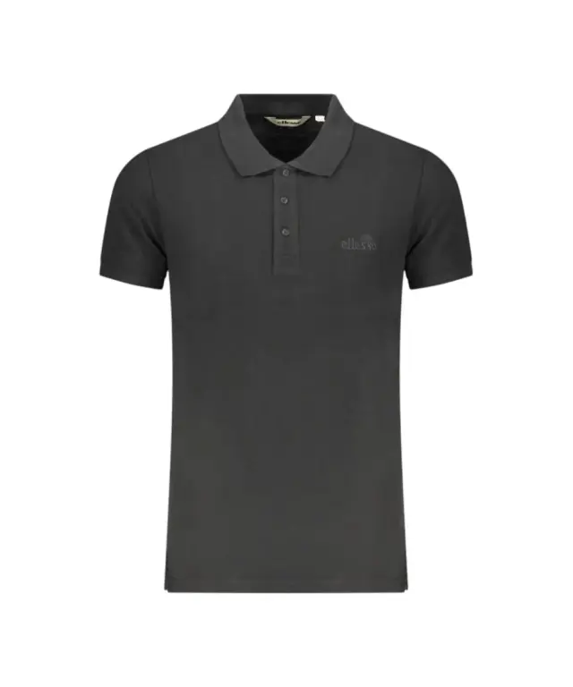 Ellesse - Ανδρικό Κοντομάνικο T-Shirt Polo Leonardo EHM217S26-050 Μαύρο 3