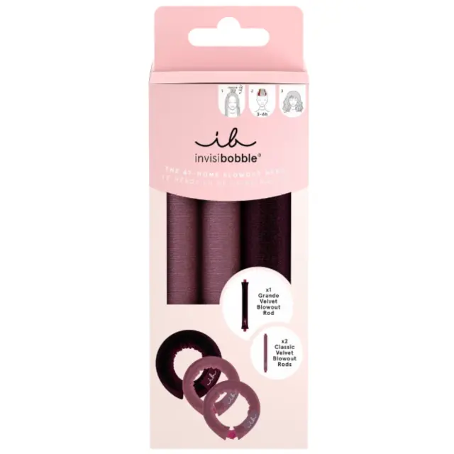 Invisibobble Set Blowout Secret Ρολά Μαλλιών Χωρίς Θερμότητα 3τμχ