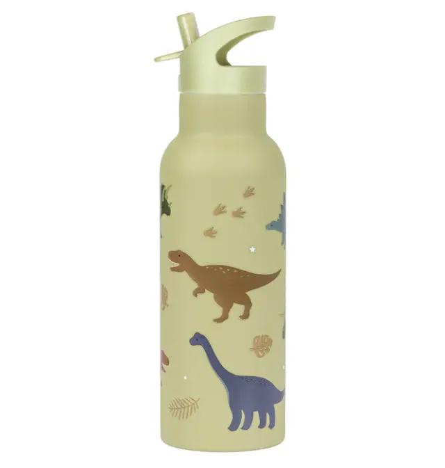 A Little Lovely Company Ανοξείδωτο Παγούρι Θερμός 500ml – Δεινόσαυροι DBSXDI75